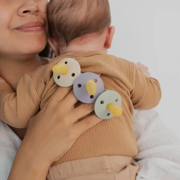 Cumlíky BIBS Colour anatomické veľkosť 2 Ivory-Sage