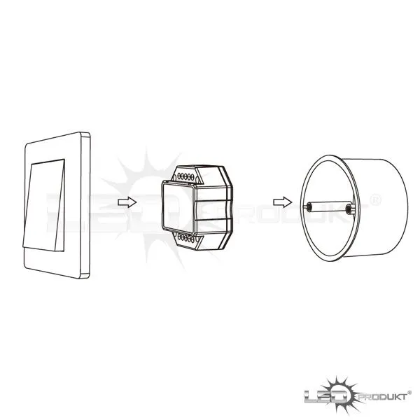 LEDprodukt LED stmievač L1 0/1-10V