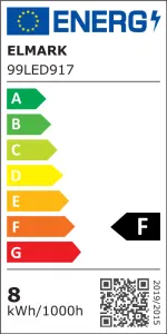 LEDprodukt LED žiarovka E14 8W teplá biela - sviečka