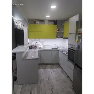LEDprodukt LED panel 12W štvorec 0/1-10V stmievateľný - Neutrálna biela