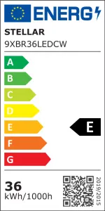 LEDprodukt Vodeodolné stropné LED svietidlo STELLAR 36W (1200mm) 6400K IP65