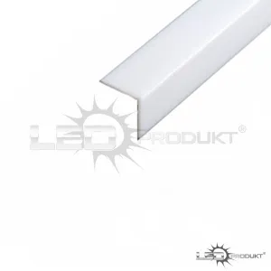 LEDprodukt Mliečna krytka hranatá pre ROHOVÁ R1 Dĺžka: 2m