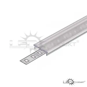 LEDprodukt Priehľadná krytka zaklapávacia - S3 Dĺžka: 2m