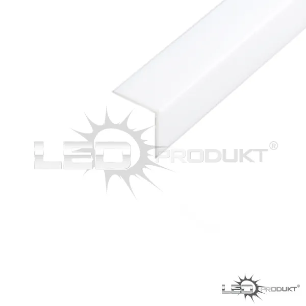 LEDprodukt Priehľadná krytka hranatá pre ROHOVÁ R1 Dĺžka: 2m