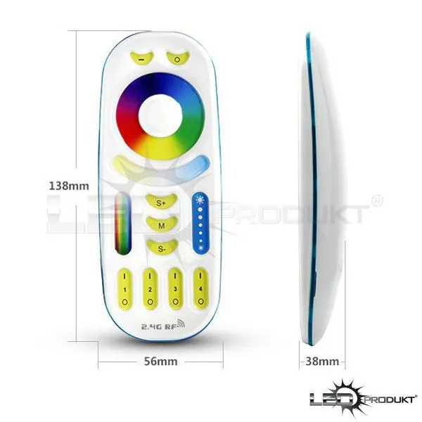 LEDprodukt LED ovládač RGB Dual White - 4 okruhy