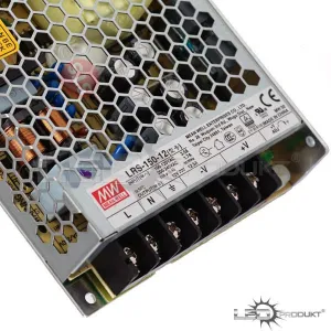 LED napájací zdroj 150W, 12V montážny MEAN-WELL