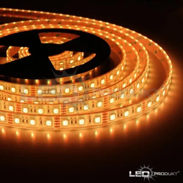 LEDprodukt 5m PROFI LED pásik SMD5050 14,4W/m RGB 60LED/m IP68 12V