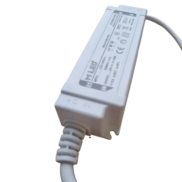 LED napájací zdroj 24W, 24V, IP67 - Vodeodolný MLED