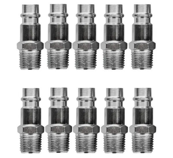 Rýchlospojky vonkajší závit 1/4" 10 kusov