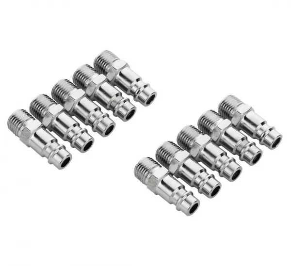 Rýchlospojky vonkajší závit 1/4" 10 kusov