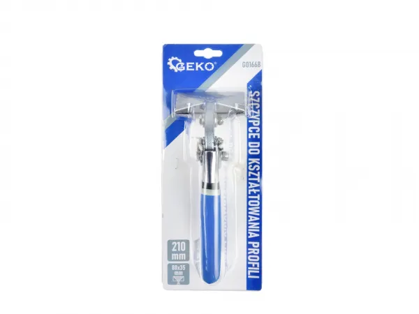 Geko Profilovacie kliešte 210 mm (80x35mm)