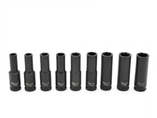 Geko Sada 16ks kovaných nástrčných kľúčov 1/2" 10-32mm