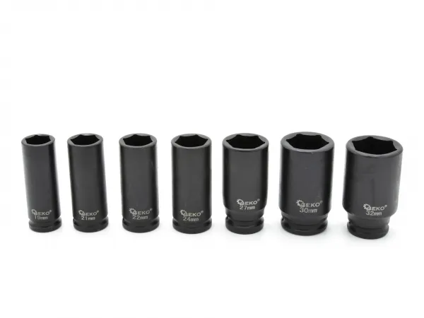 Geko Sada 16ks kovaných nástrčných kľúčov 1/2" 10-32mm
