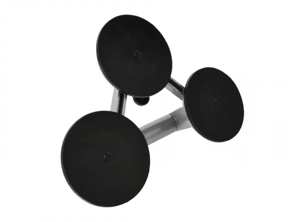 Geko Prísavka na sklo 3x115mm hliníková