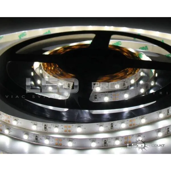 LEDprodukt LED pásik 60LED/m SMD2835 4,8W/m studená biela, IP20 12V