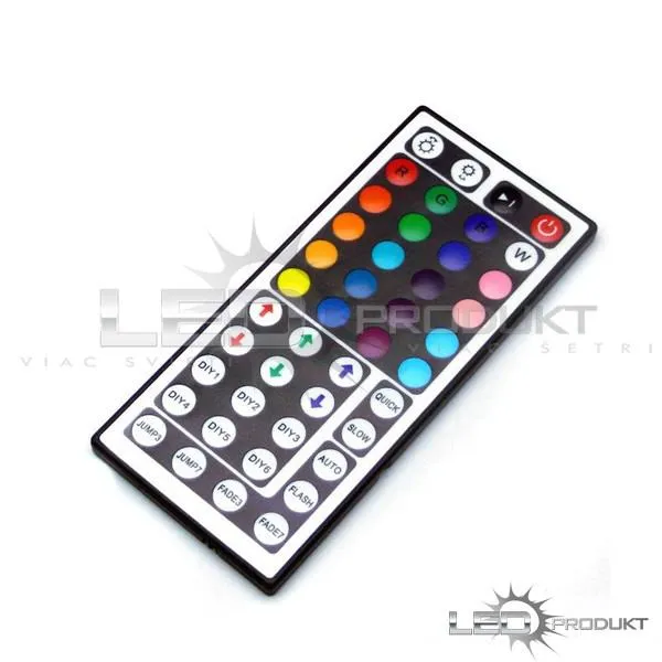 LEDprodukt LED RGB ovládač 44 funkcií - IR3