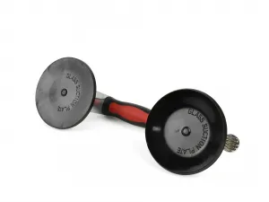 Tvardy Prísavka na sklo 2x125mm hliník