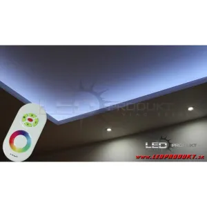 LEDprodukt 5m IP20 30LED/m RGB pásik, RF9 dotyk. KOMPLETNÁ SADA
