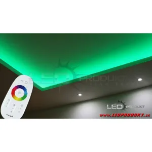 LEDprodukt 2m IP20 30LED/m RGB pásik, RF2- KOMPLET SADA