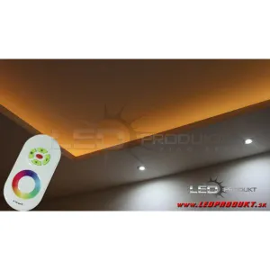 LEDprodukt 2m IP20 30LED/m RGB pásik, RF9 dotyk. KOMPLET SADA
