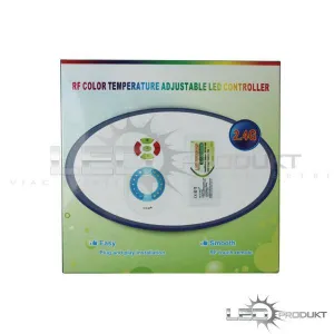 LEDprodukt LED ovládač LDPT-RF studená + teplá biela farba - 2,4GHz