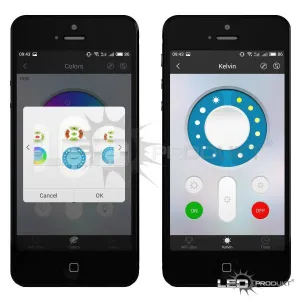 LEDprodukt LED ovládač LDPT-RF studená + teplá biela farba - 2,4GHz