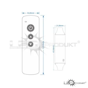 LEDprodukt LED ovládač RF7 (IP63)