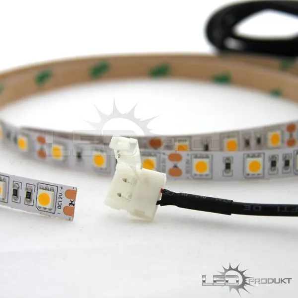LEDprodukt Klip spojka s DC konektorom Samica (10mm)