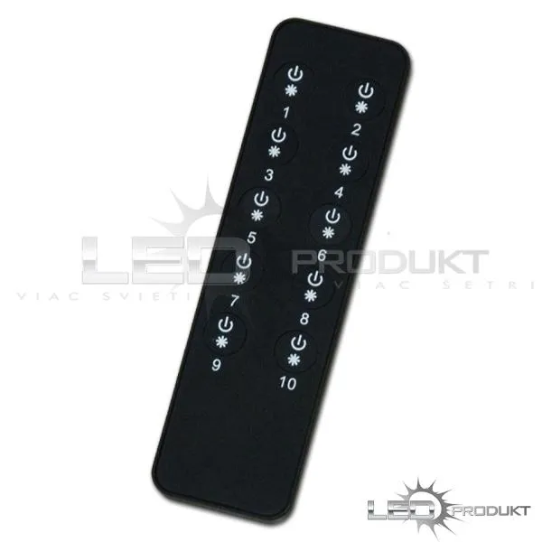LEDprodukt LED ovládač RF1 - 10 okruhov