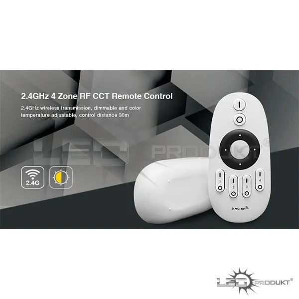 LEDprodukt LED ovládač RF6 - 4 okruhy - Dual White