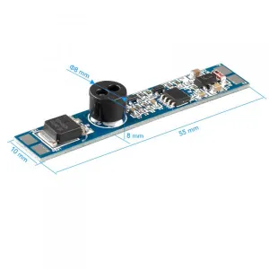 LEDprodukt LED ovládač do lišty - BEZDOTYKOVÝ