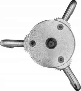 Otočný kľúč na olejový filter 50–120 mm (3/8" + 1/2" adaptér)