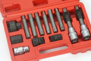 Kľúče na alternátor – 13-dielna sada na remenice (Bosch, Magneti Marelli)