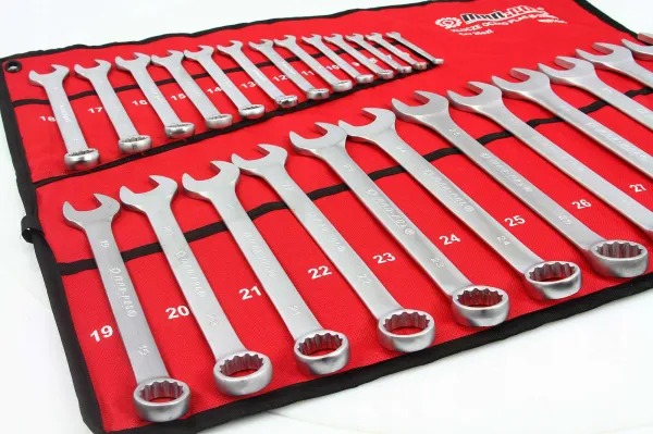 Sada kľúčov očko-vidlicových CrV – 25 dielna (6–32 mm)