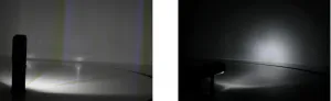 Akumulátorová baterka, svietidlo, lampa LED 3W BJC