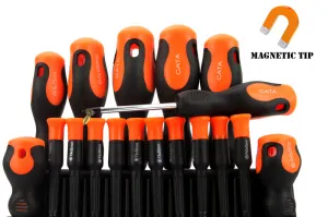 Sada skrutkovačov s magnetom 18 dielna