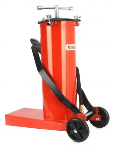 Mobilný nožný mazací lis 6L, maznica