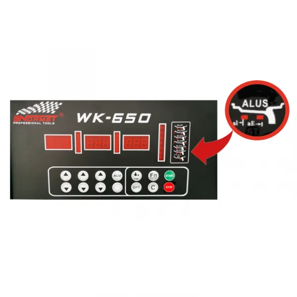 NORMET Vyvažovačka diskov automat 2D LASER WK-650