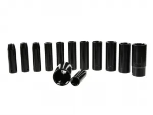 Geko Sada nástrčných hlavic 1/2", 13ks, 10-30mm Cr-Mo