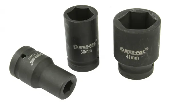 Nástrčné kované hlavice 1"  17 - 41mm