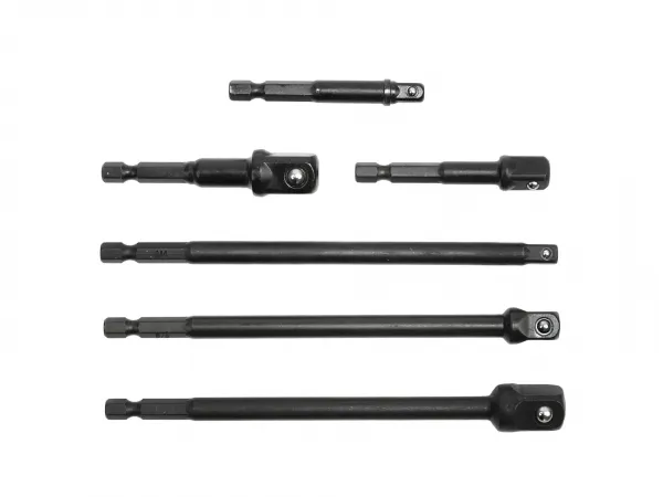 Geko Sada rázových predĺžení HEX 1/4"-1/2" 6 ks.