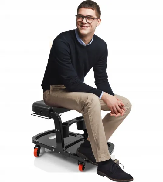 Dielenská stolička Verke – 5 otočných koliesok (135 kg)