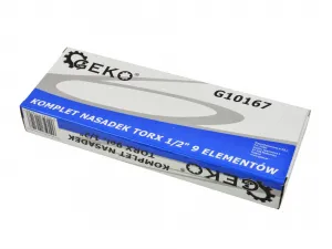 Geko Sada násad torx 1/2" 9 ks