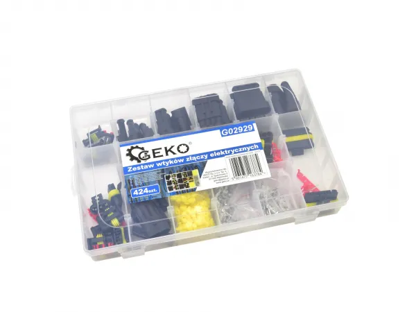 Geko Sada elektrických konektorov, 424-dielna