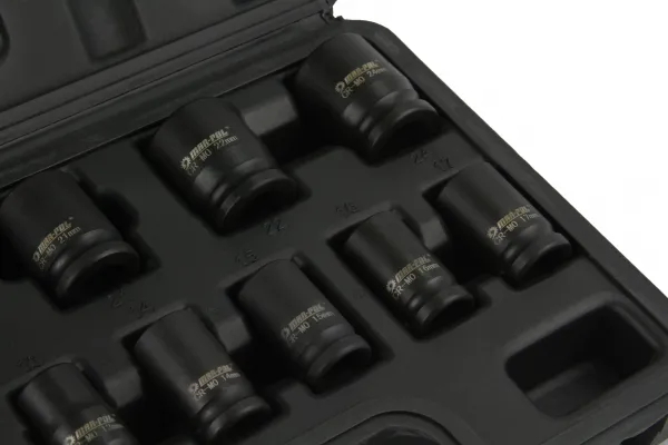 MARPOL Nástrčné nárazové kované kľúče 1/2'' 10-24 mm krátke 13 dielna sada