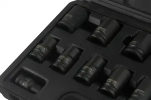MARPOL Nástrčné nárazové kované kľúče 1/2'' 10-24 mm krátke 13 dielna sada
