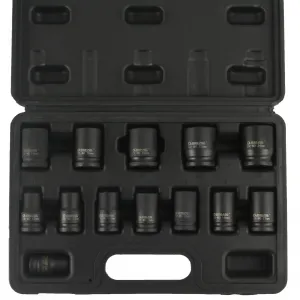 MARPOL Nástrčné nárazové kované kľúče 1/2'' 10-24 mm krátke 13 dielna sada