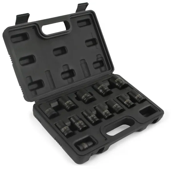 MARPOL Nástrčné nárazové kované kľúče 1/2'' 10-24 mm krátke 13 dielna sada
