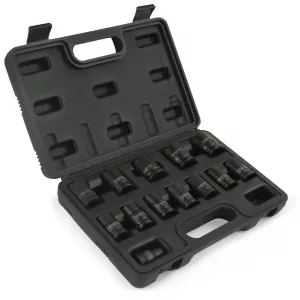 MARPOL Nástrčné nárazové kované kľúče 1/2'' 10-24 mm krátke 13 dielna sada