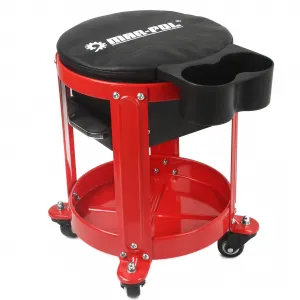 MARPOL Dielenská stolička so zásuvkami – 2 zásuvky + polica (41 cm)